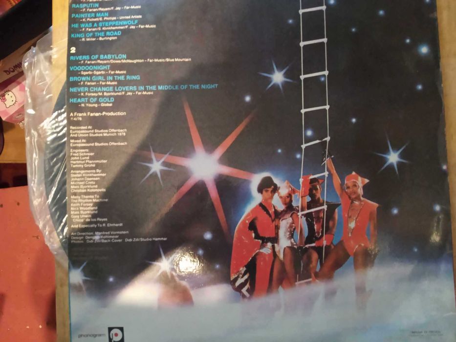 Disco de vinil dos Boney M - Nightflight To Venus
