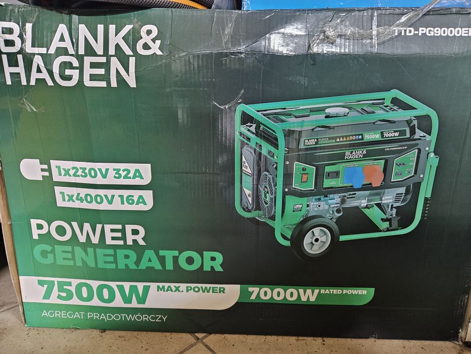 Agregat prądotwórczy HAGEN 7500W