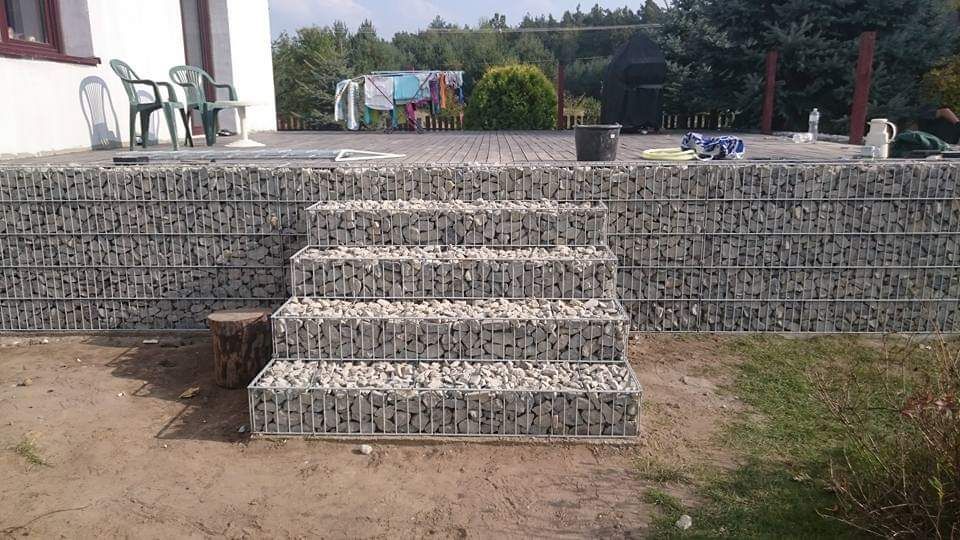 Kosz gabionowy kosze gabionowe 83cm x 250cm x 24cm gabion