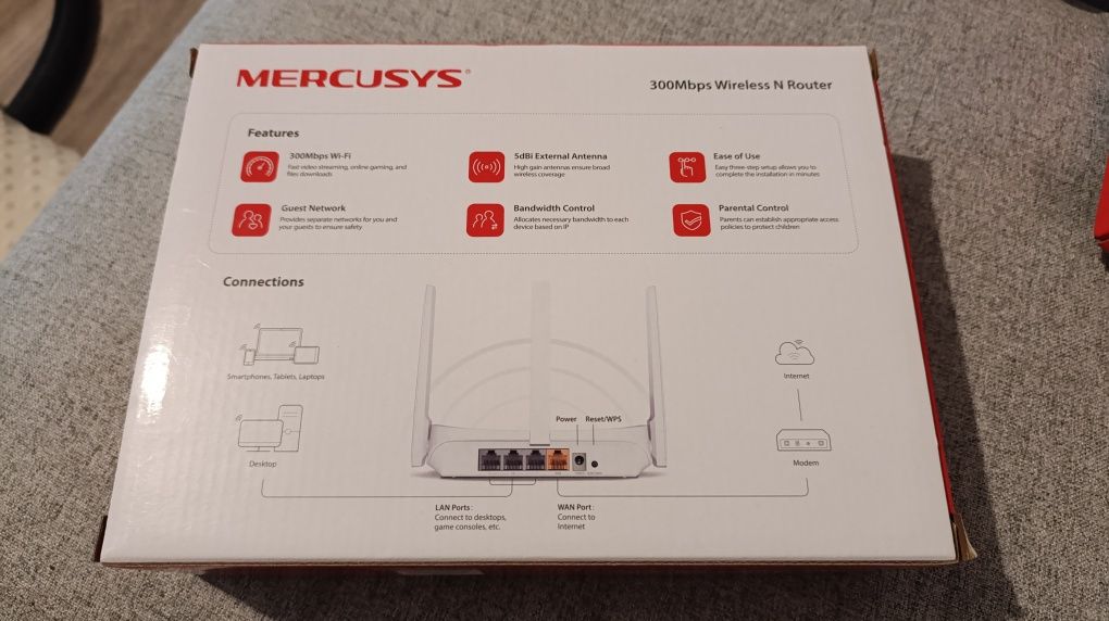 Router Wi-Fi TP-Link mercusys MW305R