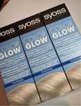 Syoss Toner do włosów Color Glow 3 sztuki Platinum