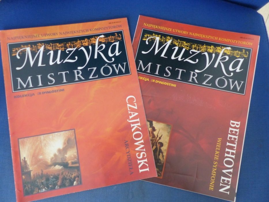 Muzyka mistrzów z płytą CD - Czajkowski , Bethoven