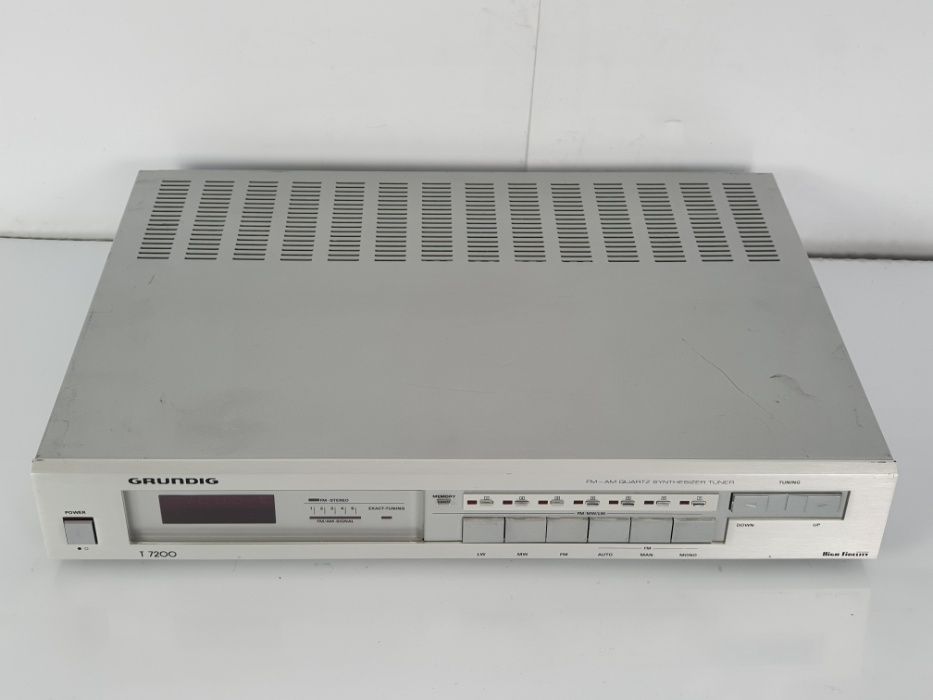 SUPER Tuner Radiowy Vintage Grundig T7200 Super Odbiera JAKOŚĆ