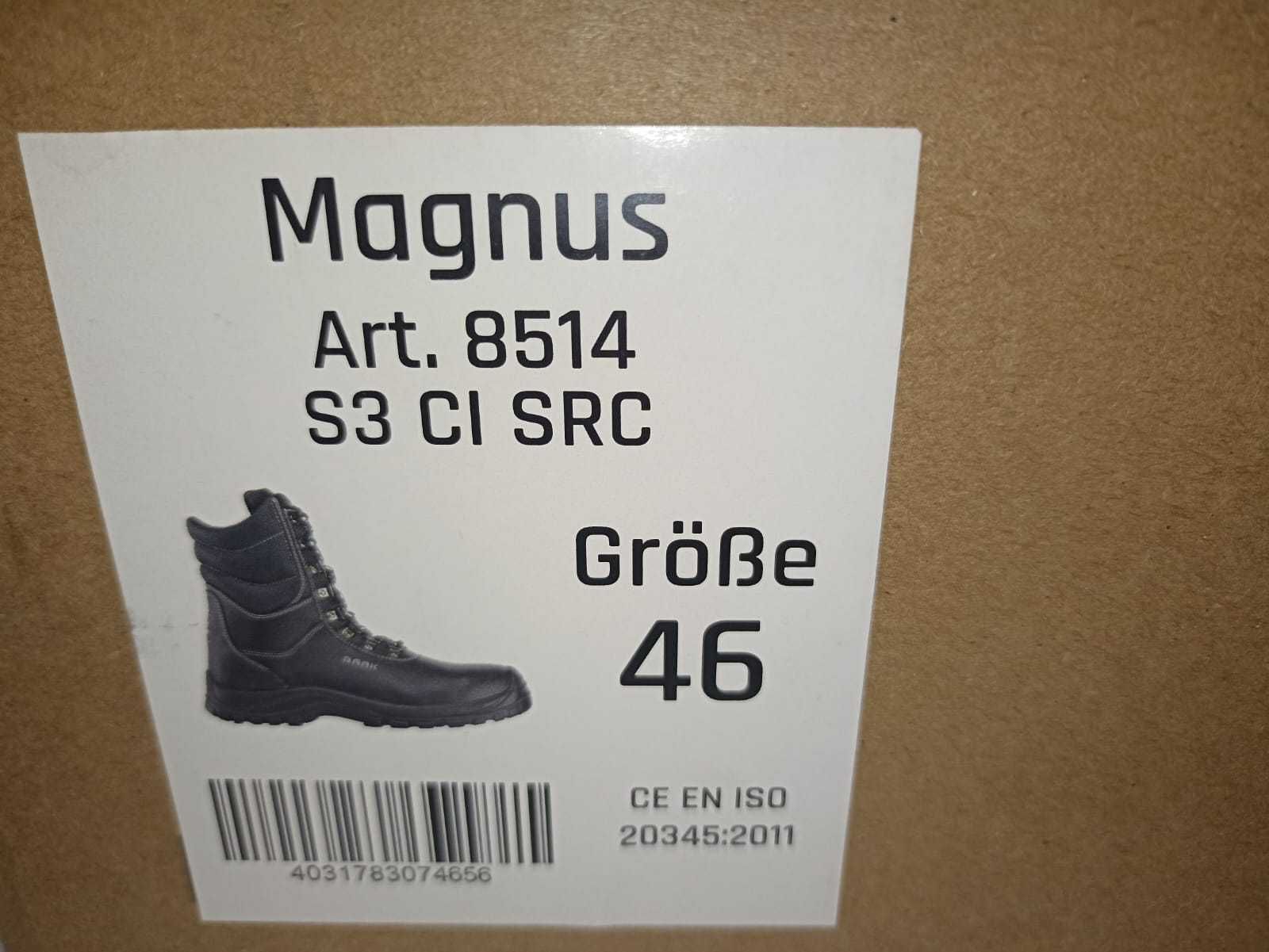Buty zimowe ochronne sznurowane Magnus 8514, S3,CI ROZM.46