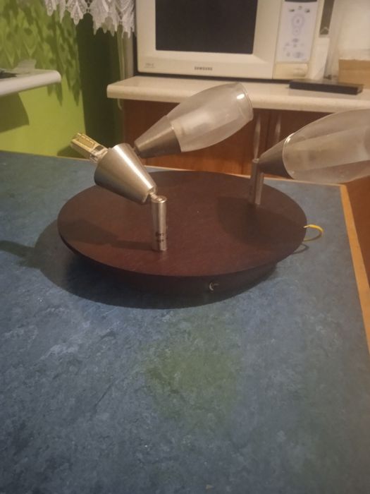 Lampa pokojowa sufitowa z żarówkami LED w komplecie