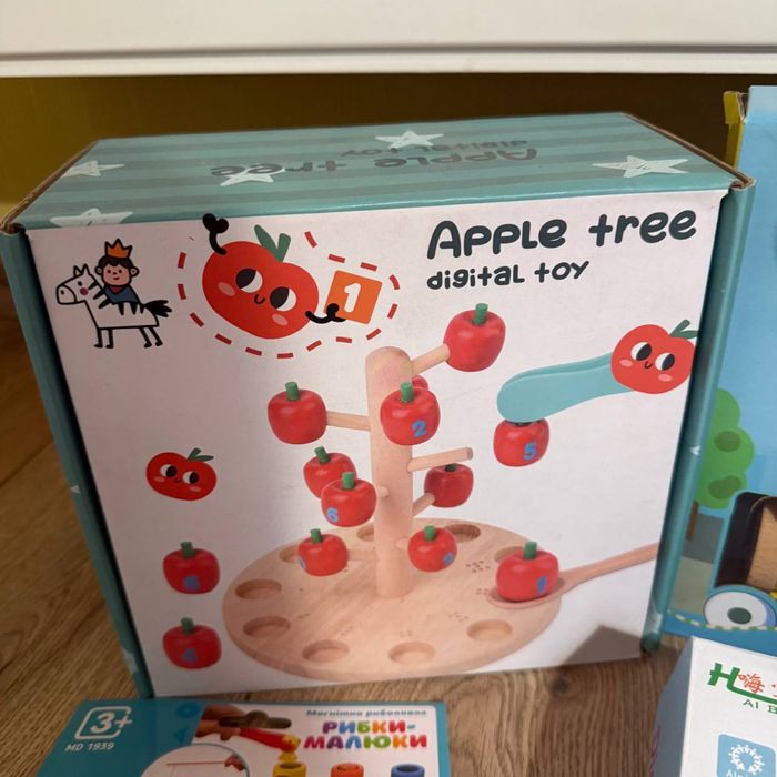 Розвиваючі іграшки для дітей, вчимось рахувати