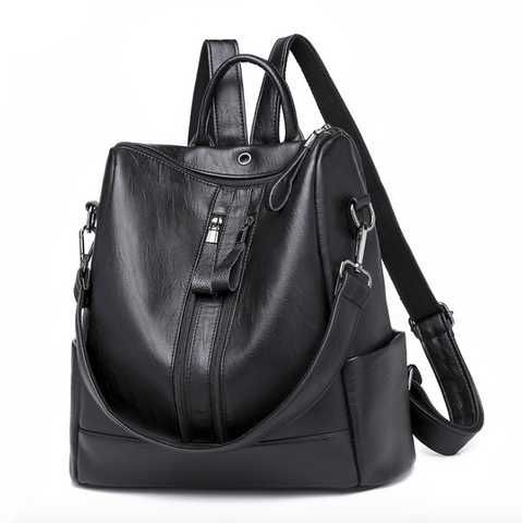 Новый женский рюкзак повседневная сумка кожа PU