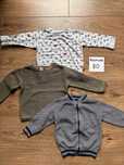 Bluza niemowlęca 3 szt. rozpinana rozmiar 74/80 Primark Pepco