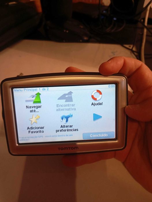 GPS TomTom XL com bolsa