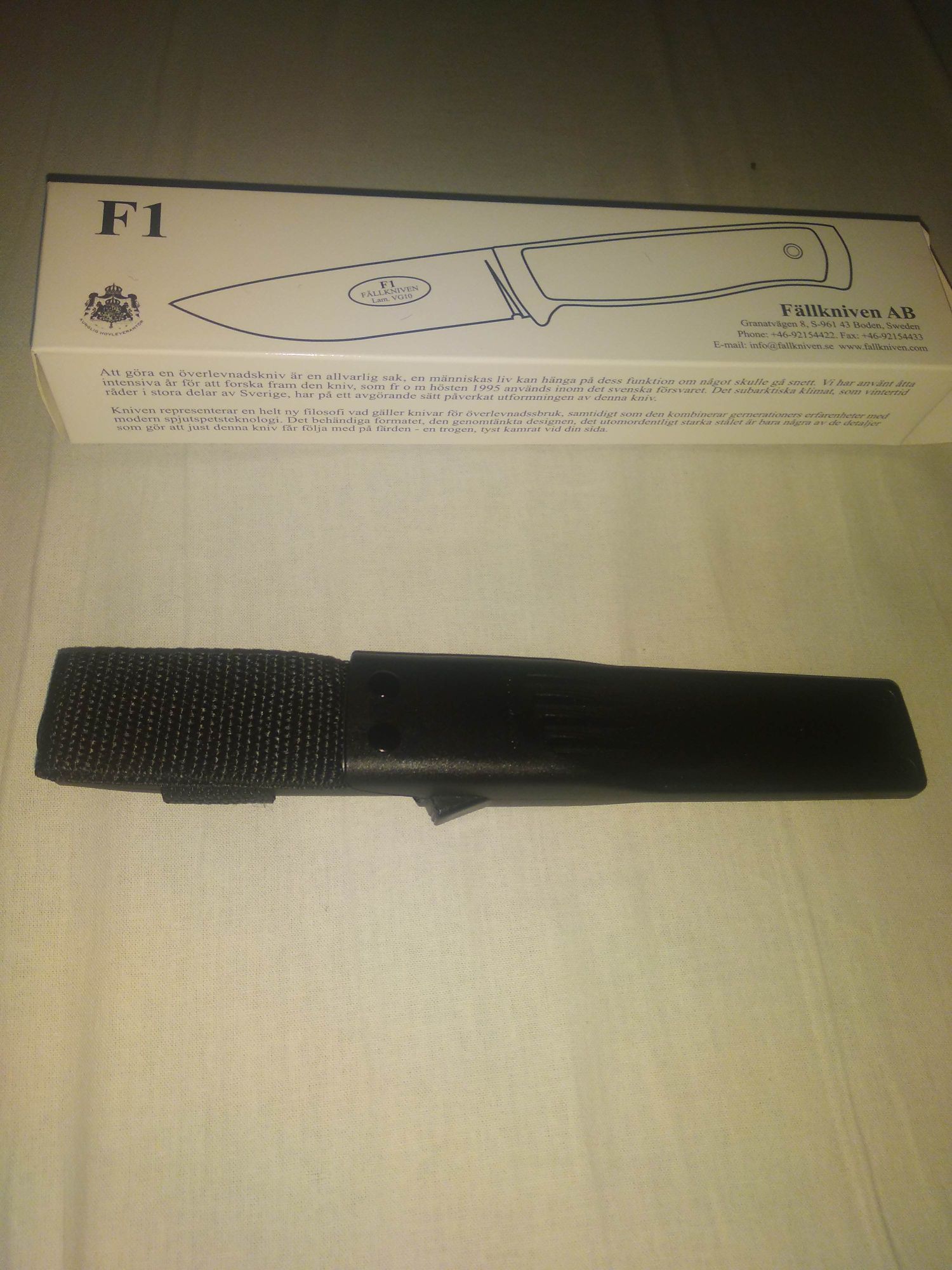 Нож Тактический Fallkniven F1