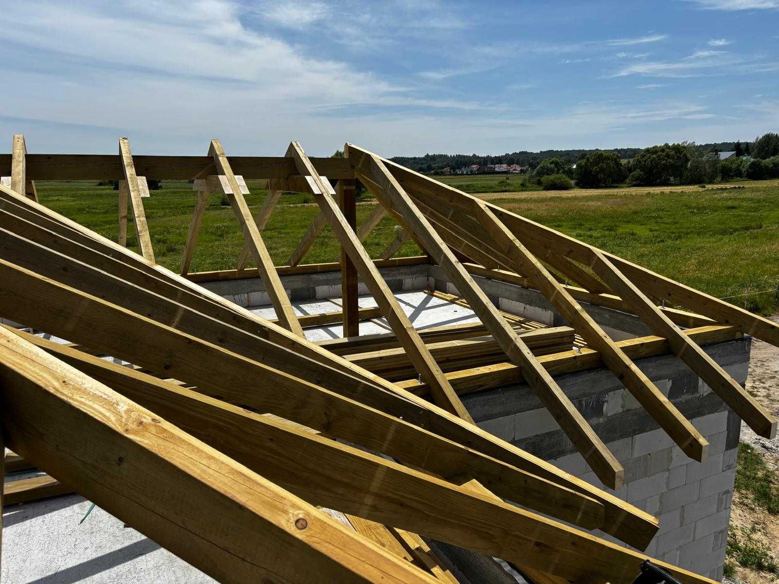 Więźba dachowa Tartak Golcowa-Rachwał