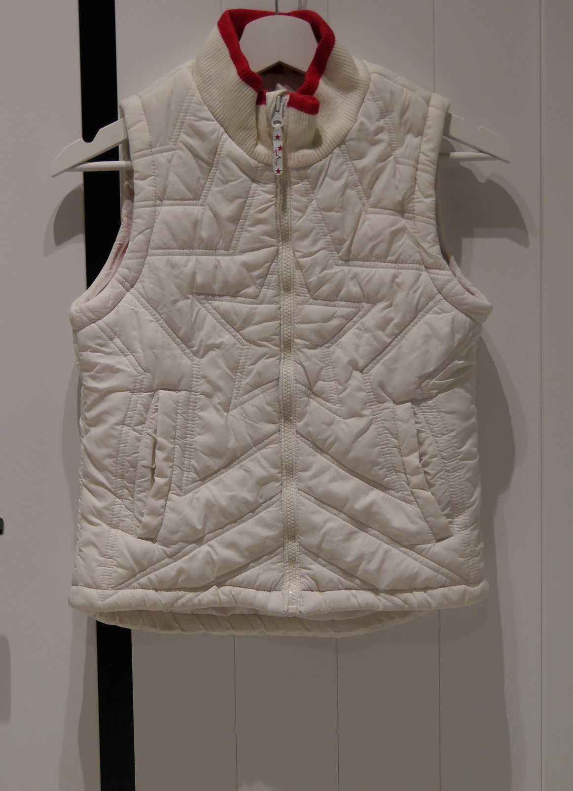 H&M kurtka bezrękawnik 2 w 1 odblaski 140