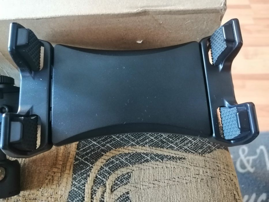 Adapter do statywu do tabletu, iPada statyw uchwyt z 2 płytami zacisko