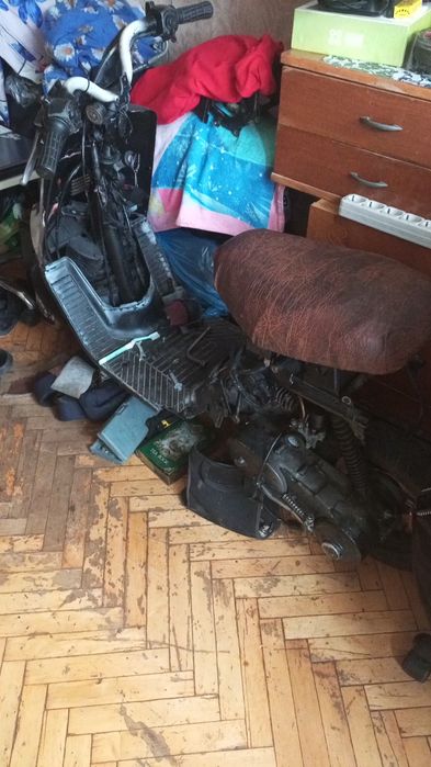 Скутер Ямаха v27 на ходу