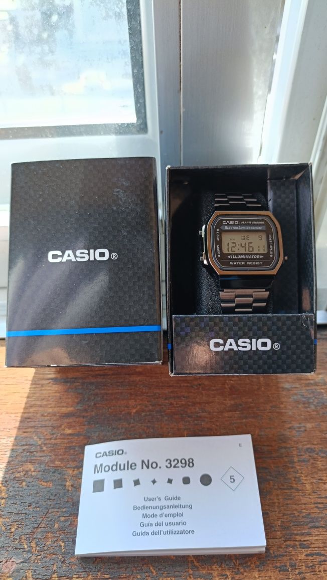 Casio A168 WEGG-1AEF - Novo e Original