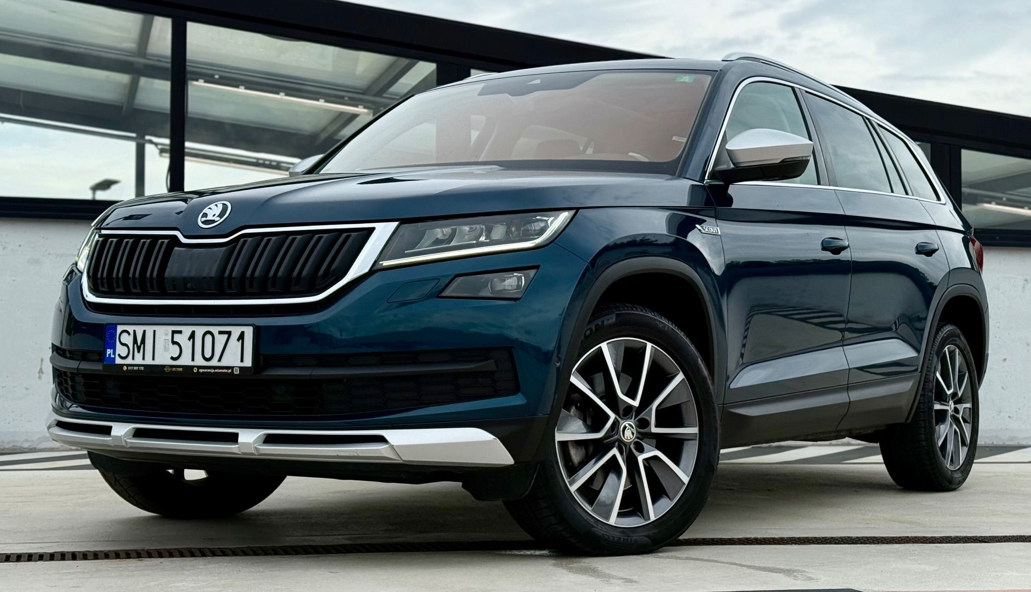 Skoda Kodiaq SCOUT*4X4* Najbogatsza*MozliwaOpcjaWyposazenia*Bezwypadek*ASO*Full