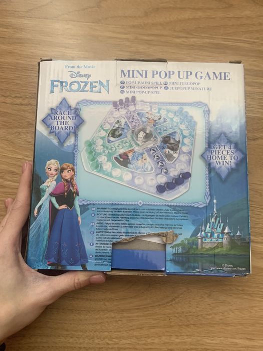 Frozen mini pop up game крижане серце ельза