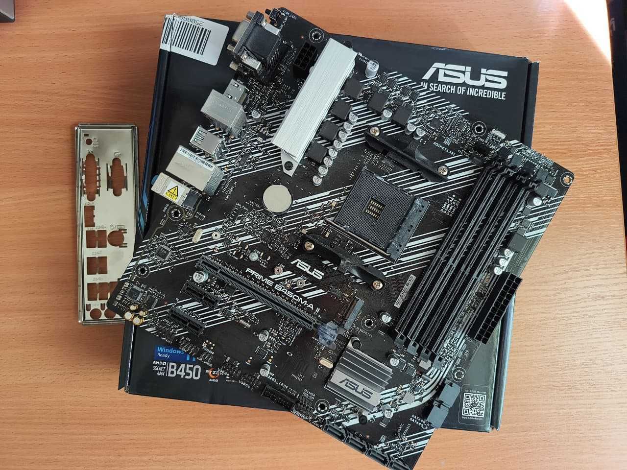Материнська плата Asus Prime B450M-A II - AM4 / DDR4