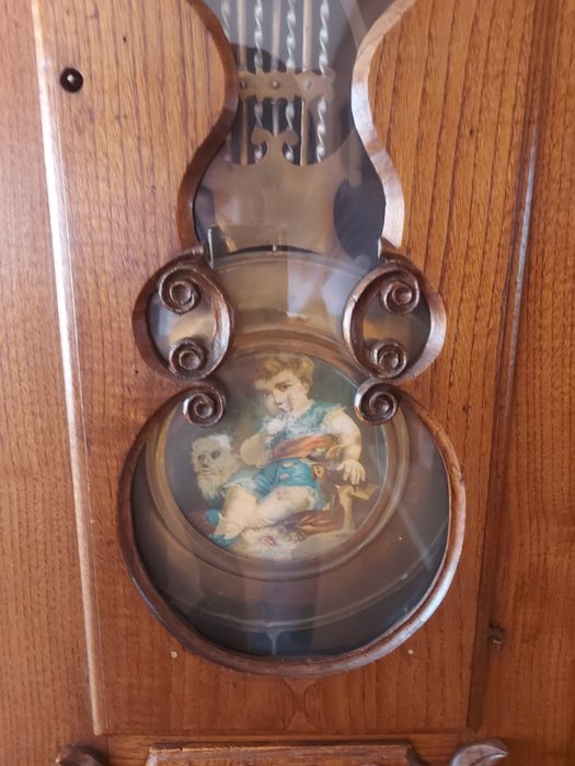 PARA DESPACHAR, CASA Á VENDA - Relógio de Pé Alto de Pêndulo antigo