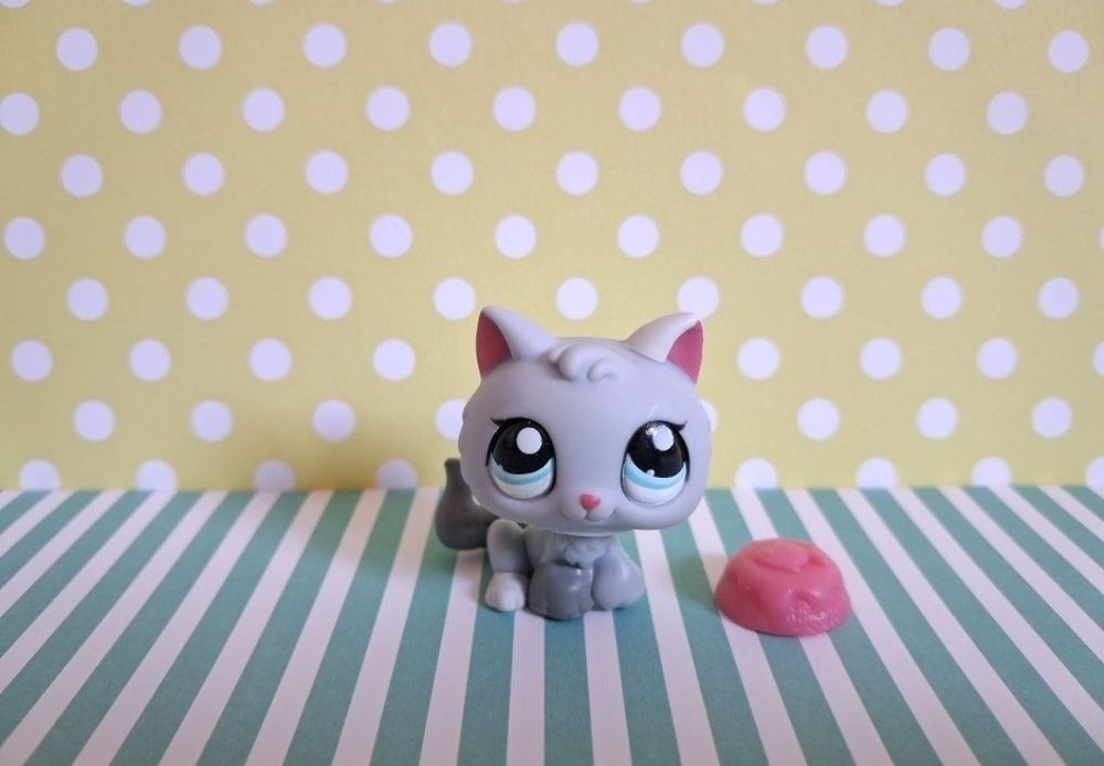 Littlest Pet Shop LPS unikatowy mały Kot #1301