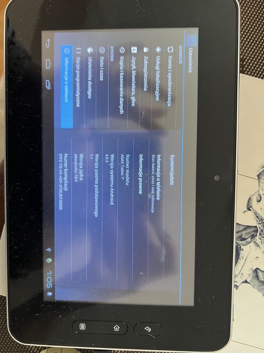 Tablet Adax 7 cali
