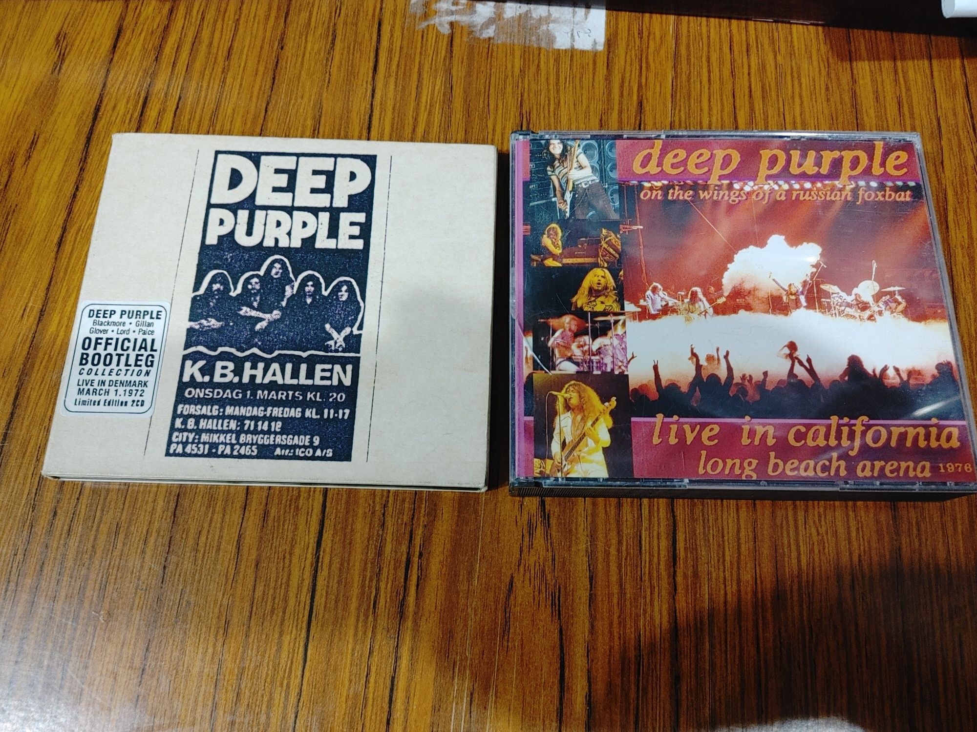 Deep Purple Live in California 1976 2 CD Deep Purple – Live In Denmark