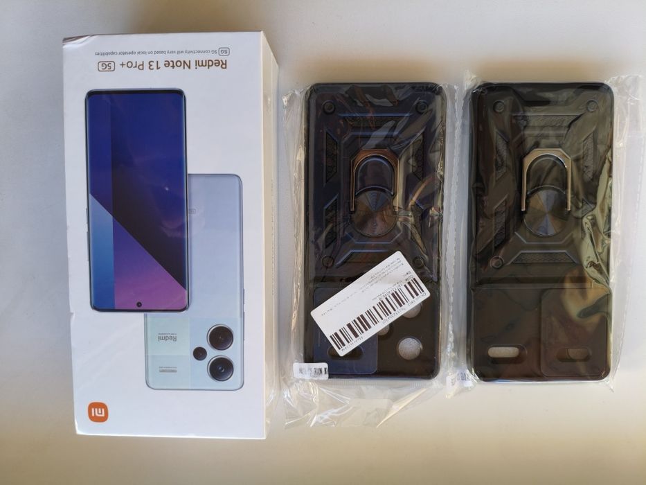 Redmi note 13 pro plus 8*256 Black Global Version NEW чехол в подарок