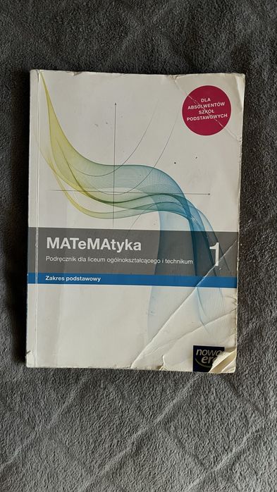 podręcznik matematyka 1 nowa era zakres podstawowy