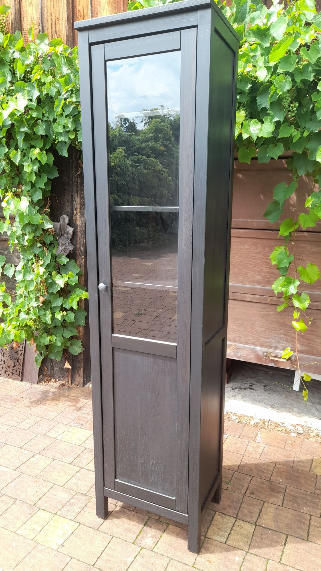 Witryny, biblioteczki, Ikea , Hemnes, lite drewno - 2 sztuki