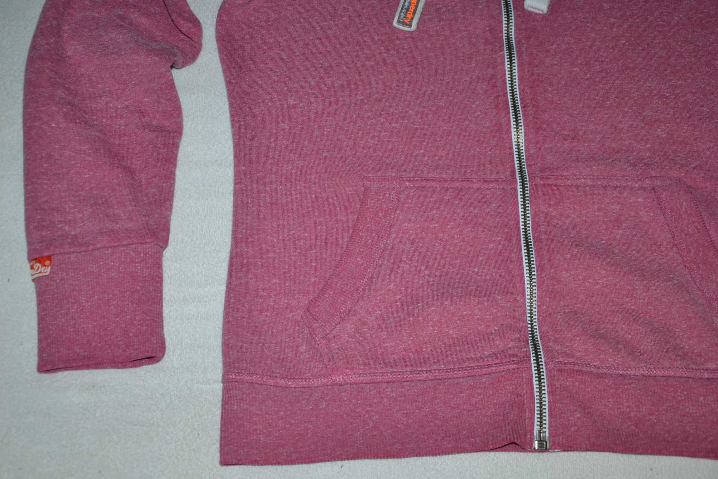 SuperDry Orange Label Bluza Damska L Oryginalna 100% Super Stan