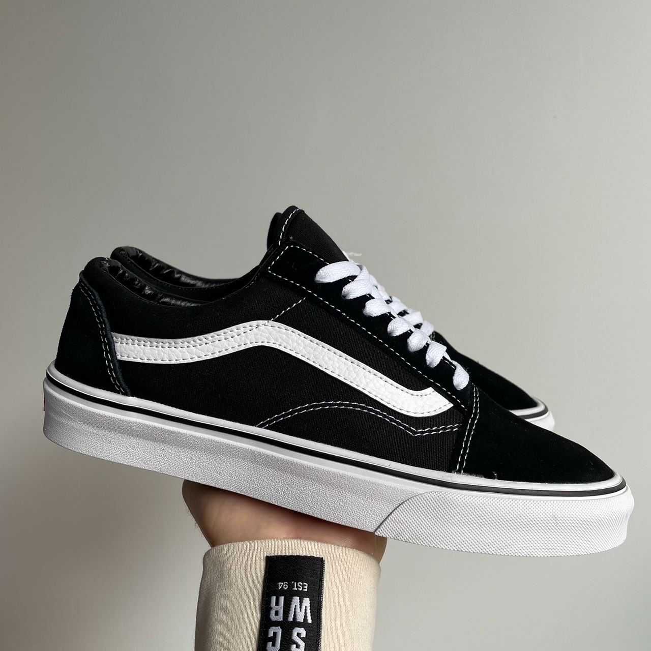 РОЗПРОДАЖ! Vans Old Skool Black/White 36 -45 ванс скул