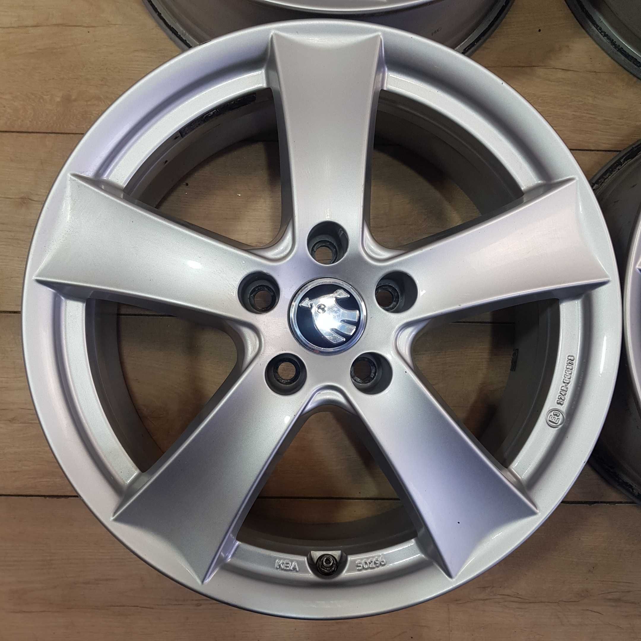 Диски Skoda R17 5x112 Superb Octavia Seat Шкода Volkswagen Gold Jetta