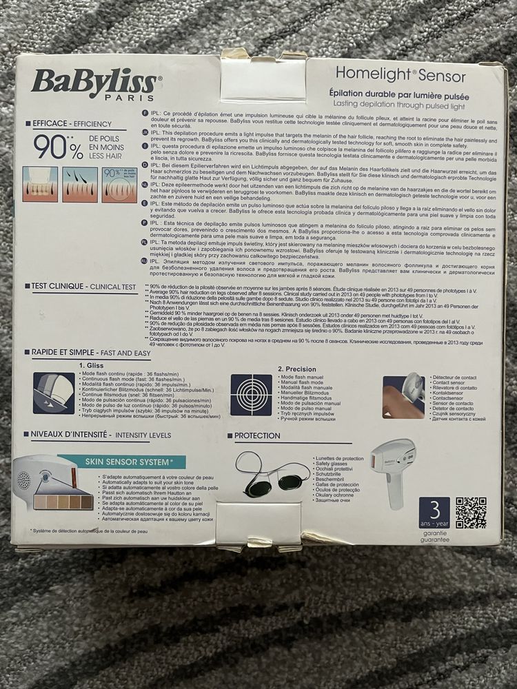 Depilator laserowy IPL