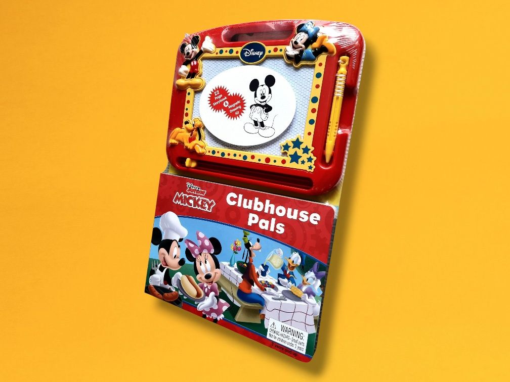 Nowa Disney Junior Mickey Clubhouse Pals książeczka i znikopis