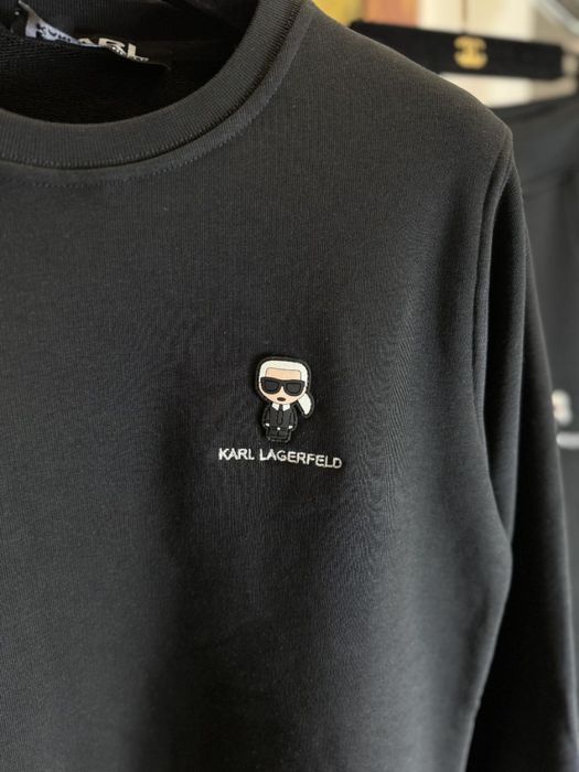 KARL LAGERFELD PREMIUM Женский костюм Карл черный/белый осенний костюм