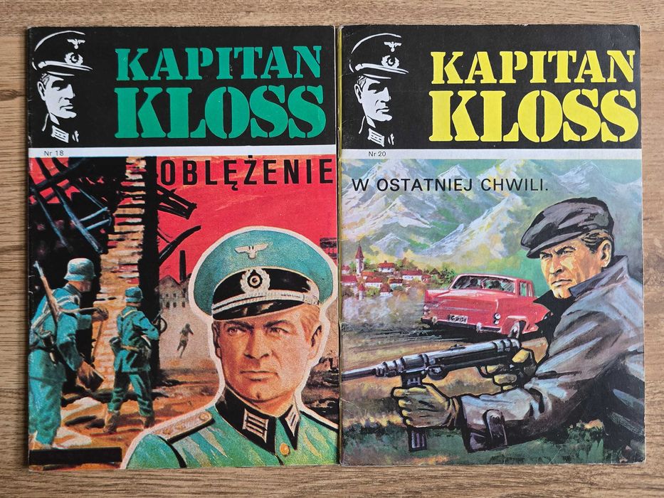 Kapitan Kloss 2 części - Oblężenie i W Ostatniej Chwili wyd.2.