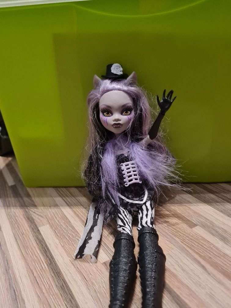 Monster high lalka clawdeen wolf treserka