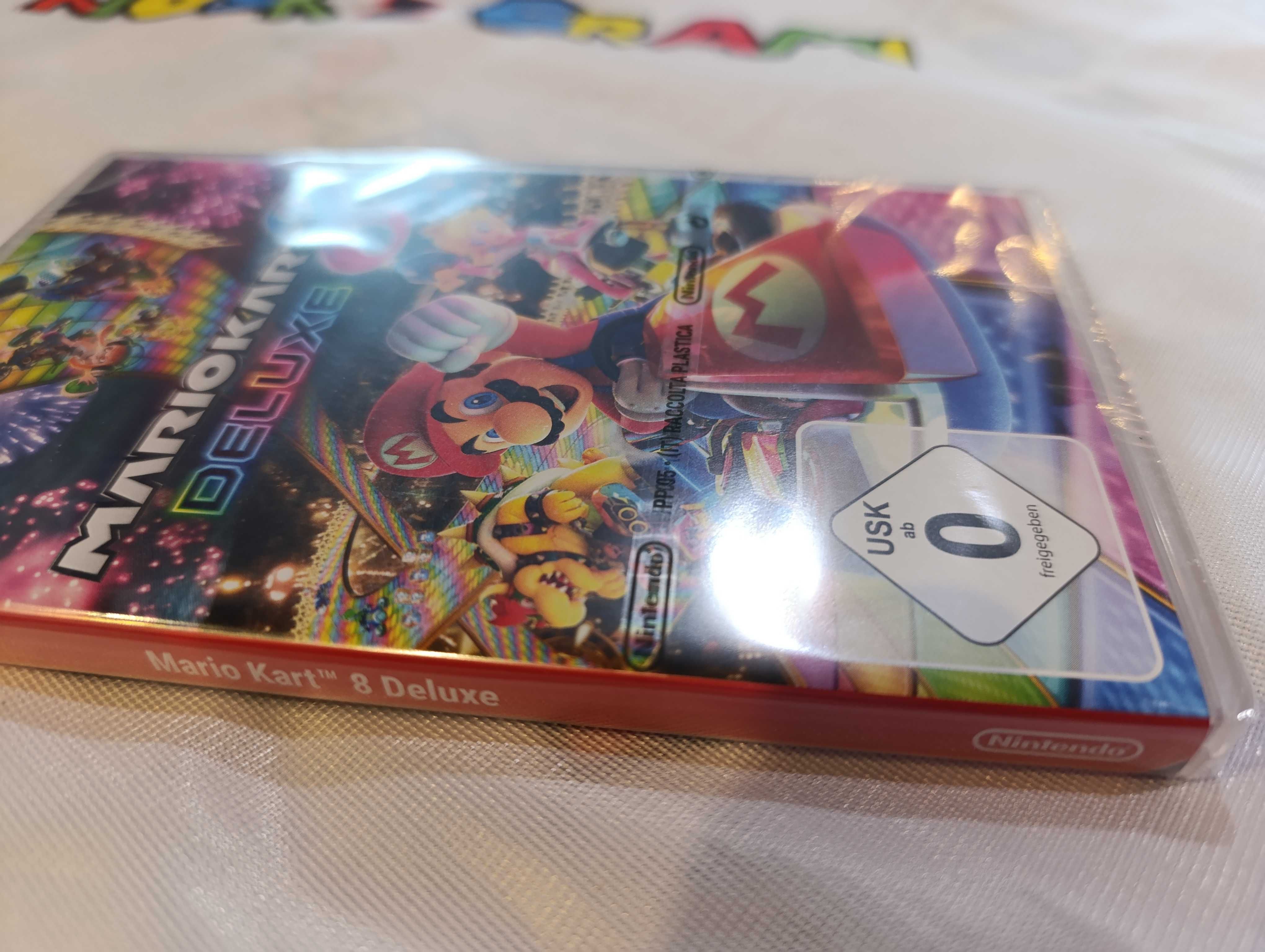Mario Kart Deluxe 8 Nintendo Switcn NOWA folia możliwa zamiana