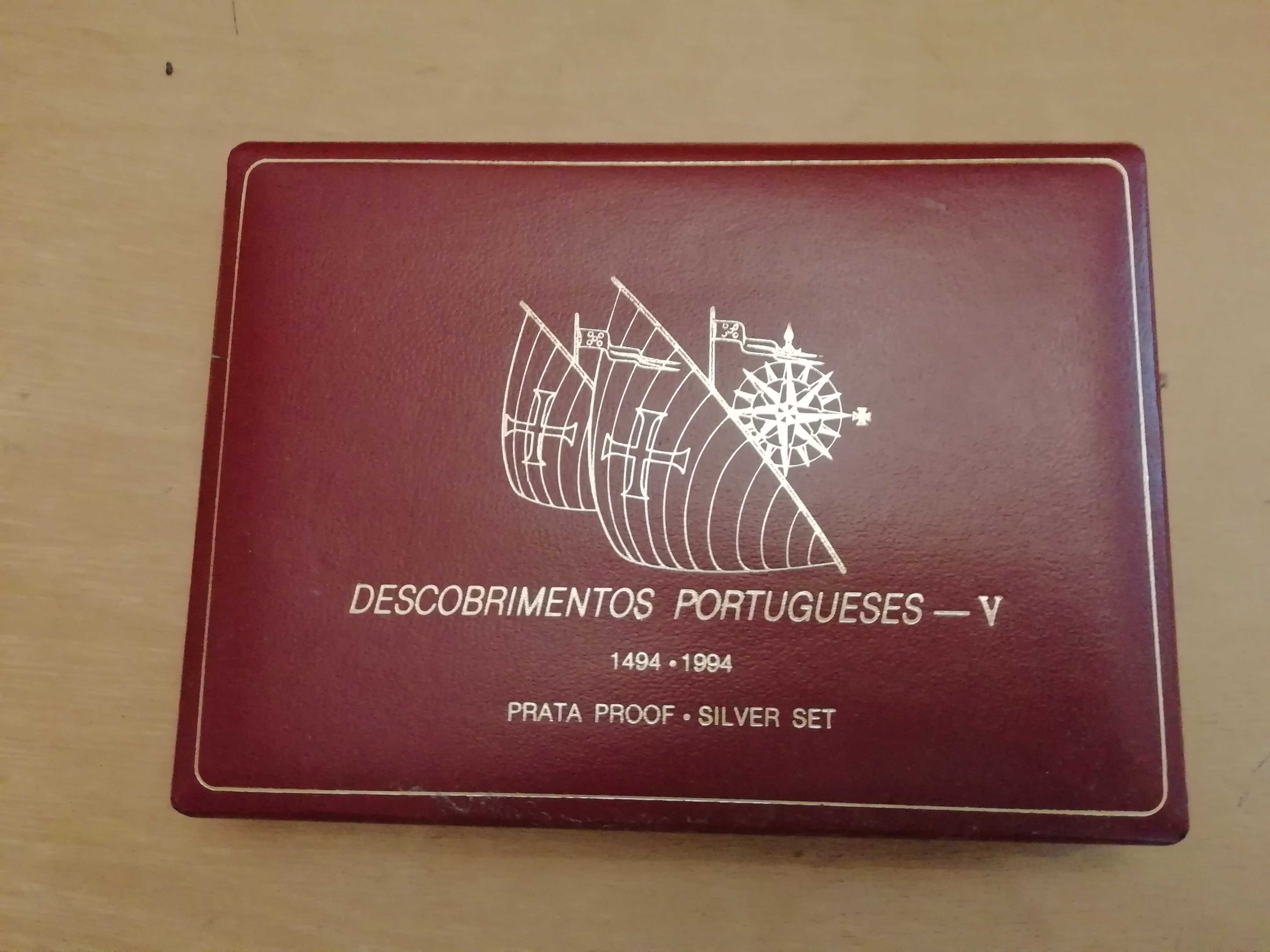 Descobrimentos Portugueses - Moedas em Prata - Proof-Silver Set