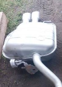 Tłumik końcowy passat b6 2.0 tdi