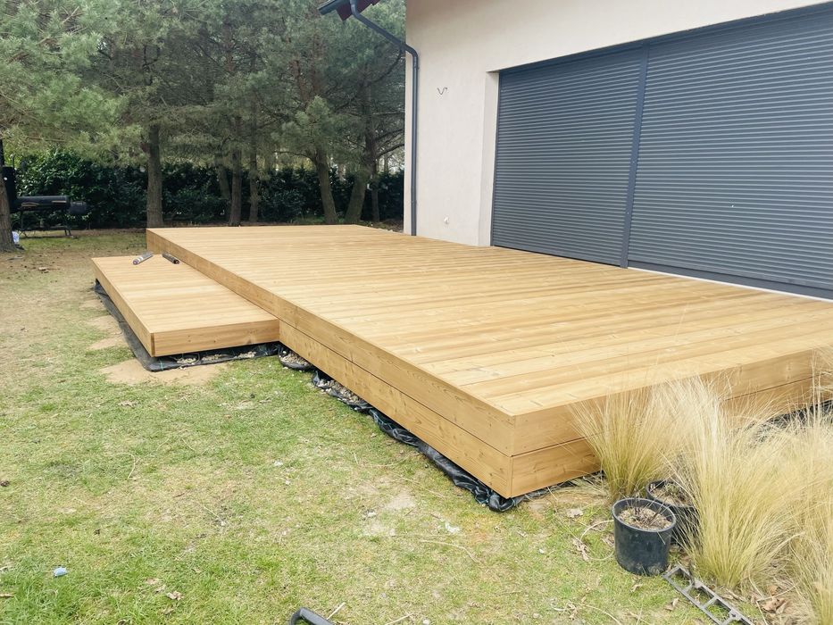 Taras kompozytowy, taras drewniany, taras egzotyk, deska tarasowa