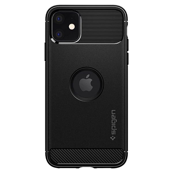 Etui Spigen do Iphone 11 Rugged Armor czarny