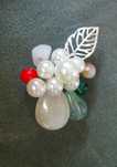 Alfinete / Broche / Pregadeira Flor NOVO