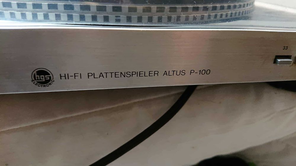 Gramofon Altus P 100 HGS 8010 export Unitra Fonica