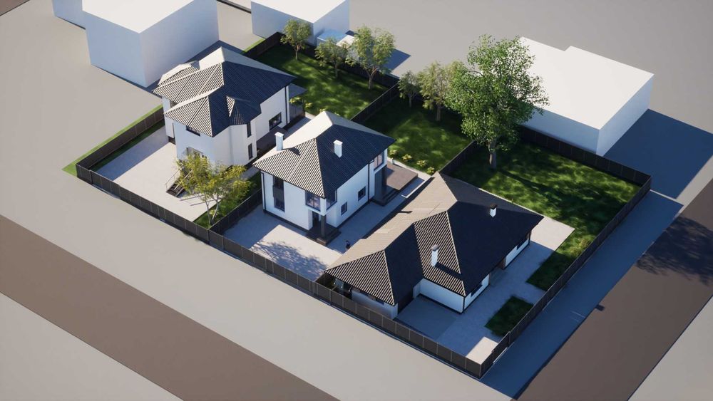 Ескіз намірів забудови / Проект будинку / Будівельний паспорт