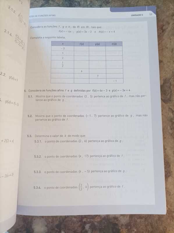 Matemática. Máximo 5o ano, caderno de atividades.
