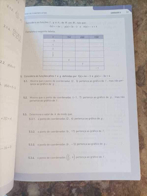 Matemática. Máximo 5o ano, caderno de atividades.