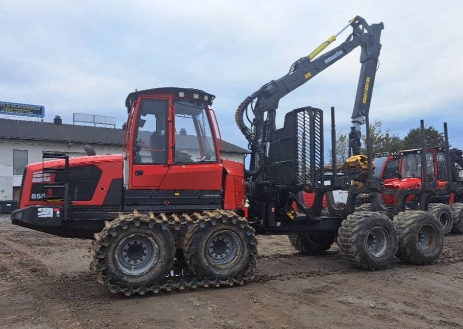 Forwarder Komatsu 855.2 ciągnik leśny maszyna leśna Dotacja od 1%