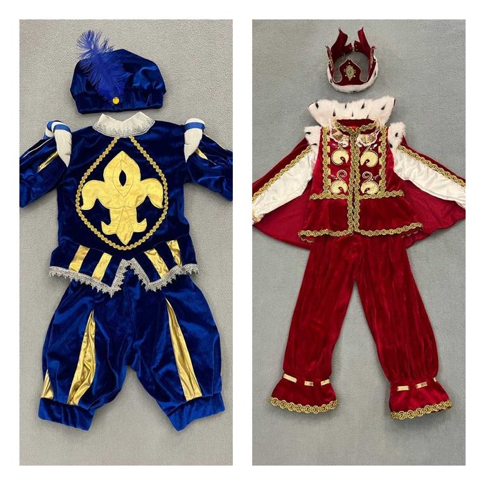 Карнавальний костюм, король, принц, паж, прокат, оренда 300грн