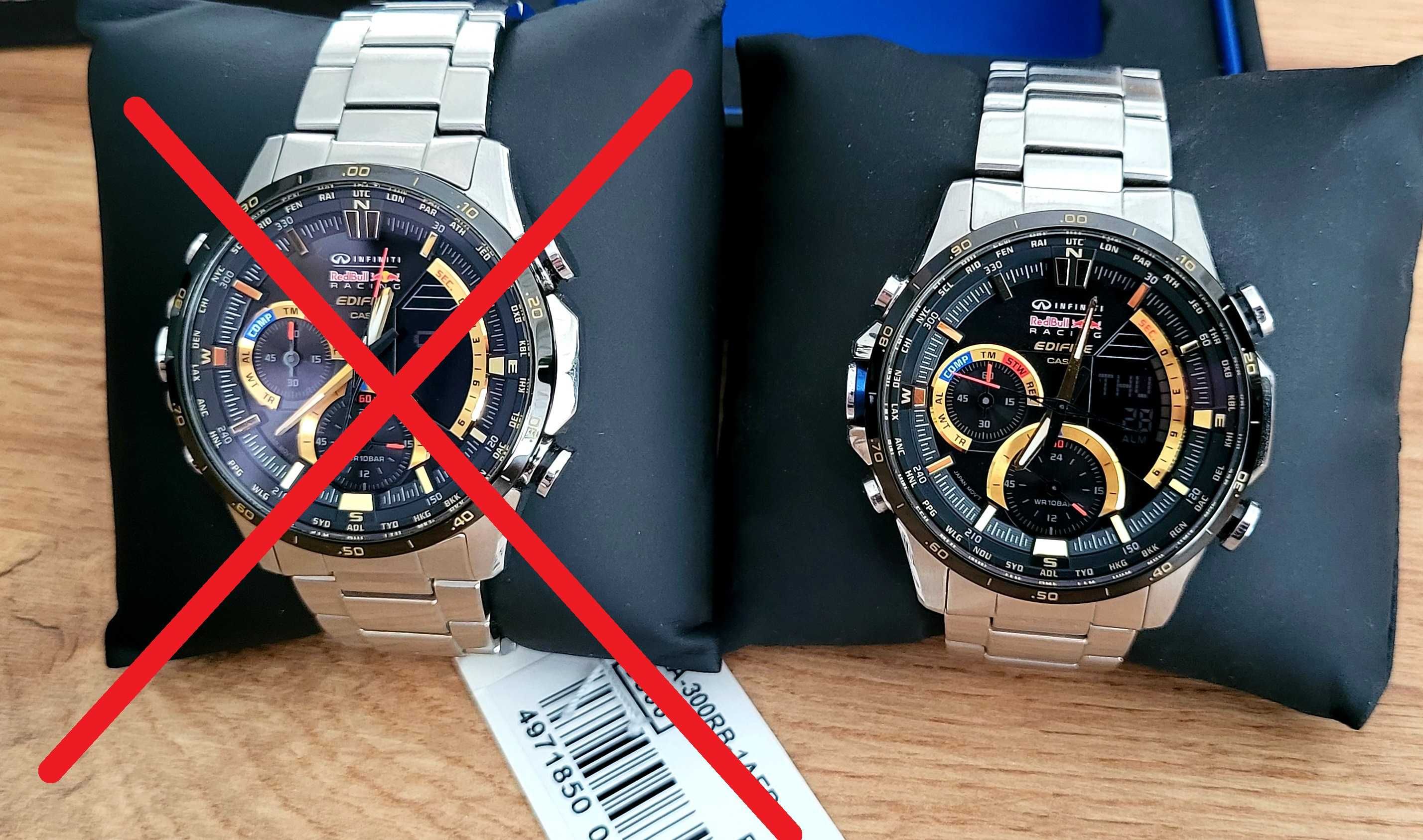 Zegarek Casio Edifice ERA-300RB-1AER Infiniti Red